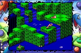 Скриншот из игры «Snake Rattle 'n' Roll»