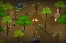 Скриншот из игры «Super Animal Royale»