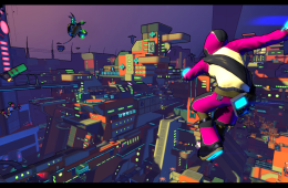 Скриншот из игры «Hover: Revolt of Gamers»