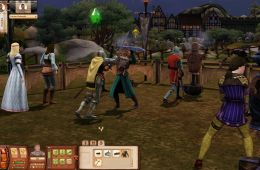Скриншот из игры «The Sims Medieval»