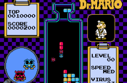 Скриншот из игры «Dr. Mario»