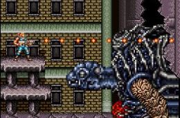 Скриншот из игры «Contra III: The Alien Wars»