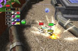 Скриншот из игры «Micro Machines V4»