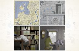 Скриншот из игры «Gorogoa»