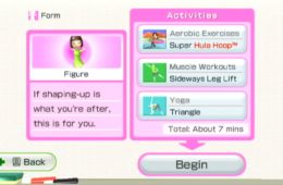 Скриншот из игры «Wii Fit Plus»