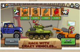 Скриншот из игры «Hill Climb Racing 2»