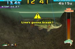 Скриншот из игры «Sega Bass Fishing»