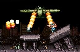 Скриншот из игры «Contra III: The Alien Wars»