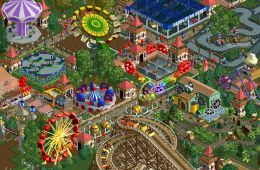 Скриншот из игры «RollerCoaster Tycoon 2»