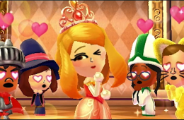 Скриншот из игры «Miitopia»