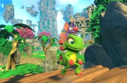 Скриншот из игры «Yooka-Laylee»
