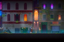 Скриншот из игры «Tales of the Neon Sea»