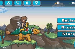 Скриншот из игры «DinoScape»