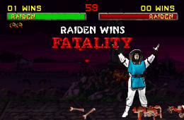 Скриншот из игры «Mortal Kombat II»