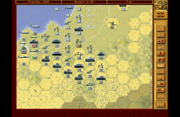 Скриншот из игры «Panzer General»