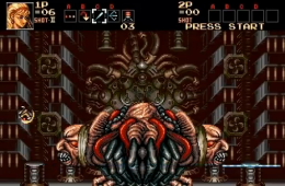 Скриншот из игры «Contra: Hard Corps»