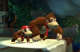 Скриншот из игры «Donkey Kong Country: Tropical Freeze»
