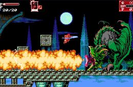 Скриншот из игры «Bloodstained: Curse of the Moon 2»