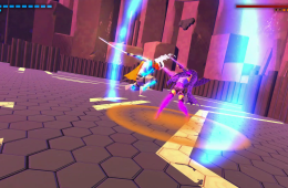 Скриншот из игры «Furi»
