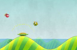 Скриншот из игры «Tiny Wings»