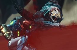 Скриншот из игры «Metroid Dread»