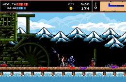 Скриншот из игры «Infernax»