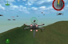 Скриншот из игры «Star Wars: Rogue Squadron»
