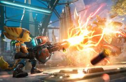 Скриншот из игры «Ratchet & Clank: Rift Apart»