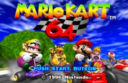 Скриншот из игры «Mario Kart 64»