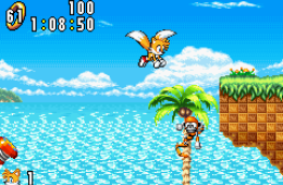 Скриншот из игры «Sonic Advance»