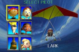 Скриншот из игры «Pilotwings 64»