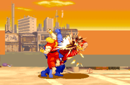 Скриншот из игры «Street Fighter Alpha: Warriors' Dreams»
