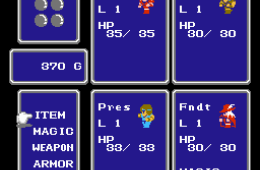 Скриншот из игры «Final Fantasy»