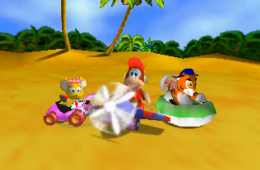 Скриншот из игры «Diddy Kong Racing»
