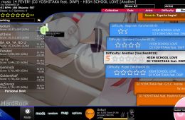 Скриншот из игры «Osu!»