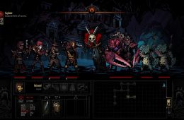 Скриншот из игры «Darkest Dungeon»