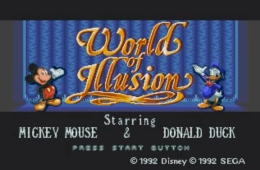 Скриншот из игры «World of Illusion Starring Mickey Mouse and Donald Duck»