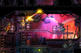Скриншот из игры «SteamWorld Heist»