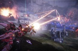 Скриншот из игры «Mecha Break»