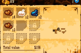Скриншот из игры «SteamWorld Dig»