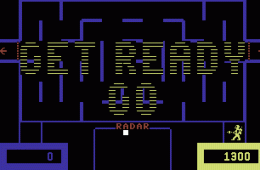 Скриншот из игры «Wizard of Wor»