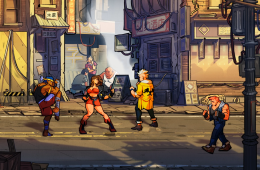 Скриншот из игры «Streets of Rage 4»