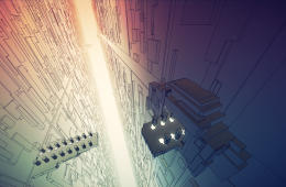 Скриншот из игры «Manifold Garden»