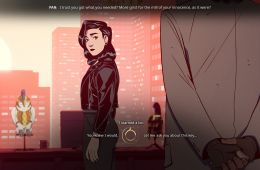 Скриншот из игры «Stray Gods: The Roleplaying Musical»