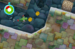 Скриншот из игры «Yoshi's New Island»