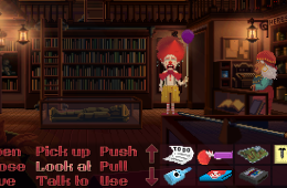 Скриншот из игры «Thimbleweed Park»