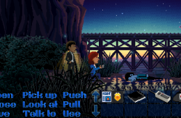 Скриншот из игры «Thimbleweed Park»