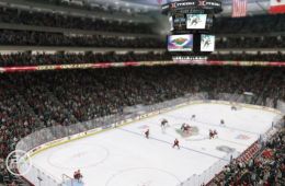 Скриншот из игры «NHL 09»