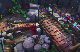 Скриншот из игры «Bugsnax»