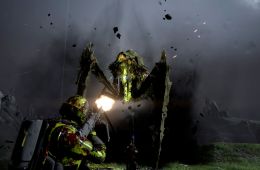 Скриншот из игры «Helldivers 2»